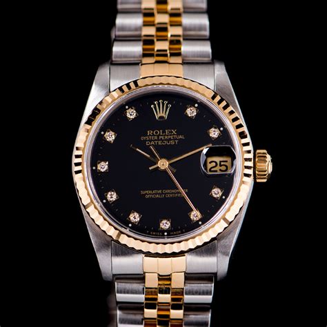 rolex oyster perpetual datejust 31mm gebraucht|Rolex Datejust 31 diamond bezel.